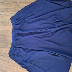 Modcloth Deep Blue Midi Skirt